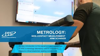 Metrology  Measuring sealing components with noncontact measurement arm scanner  Prepol [upl. by Kampmann]