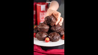 Schokomuffins  OHNE ZUCKER  einfaches Muffin Rezept [upl. by Aloise]