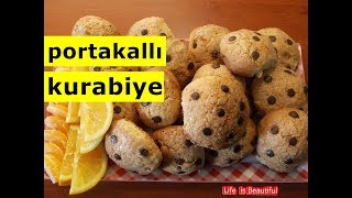 DAMLA ÇİKOLATALI MANDALİNALI KURABİYE  TAM ÇAY SAATİ İÇİN [upl. by Hwu486]