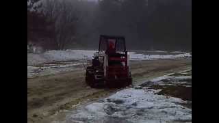 Bobcat M371 with Grouser Bar Tracks [upl. by Pomfret328]