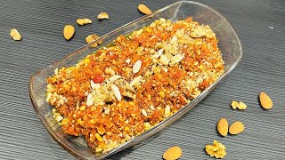 Easy Gajar Ka Halwa Recipe  Gajar Ka Halwa Banane Ka Tarika  Best Pakistani Winter Dessert [upl. by Okiruy]