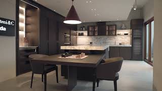 Ratio Kitchen from MolteniampC At Livingspace Interiors Vancouver [upl. by Avrit749]