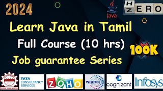 Java full course in Tamil 2024 Java tutorial for beginners in Tamil  Anna University  Placement [upl. by Arrec]