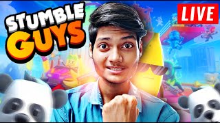 🔴LIVE  STUMBLE GUYS WITH DHRUV  DAY 61 [upl. by Divan699]