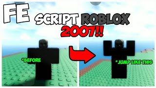 Script Roblox 2007 old Animation Free Download [upl. by Flss]