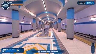 PowerWash Simulator 🧼  🚇 Subway platform Cleaning gameplay [upl. by Tnarud186]