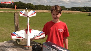 This radio controlled RC Aeroplane AUTOMATICALLY HOVERS  QIDI550 SWIFTONE Sky Challenger [upl. by Elamrej170]