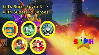 Lets Race Spyro 3  Part 3 [upl. by Glanville]