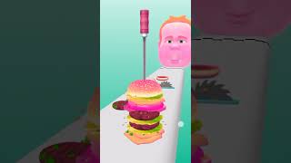 XXL sandwich 🍔🍔 Make Extra large Hamburger cheese Burger part 1041 xxlsandwichgameplay [upl. by Itnuahsa]