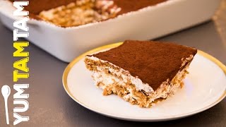 Tiramisu  Weihnachtlich mit Spekulatius und Orangen  yumtamtam [upl. by Arutak]