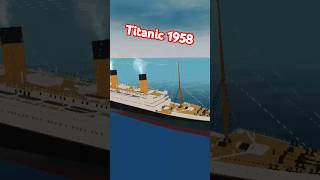 Titanic Sinking 1958 MOVİE MODEL🙄titanic ship history [upl. by Alicsirp832]