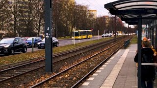 Straßenbahn in Berlin [upl. by Nollahp]