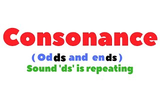 Figure of Speech in English Grammar  Consonance  Examples  Figure of Speech  Grammar [upl. by Rains918]