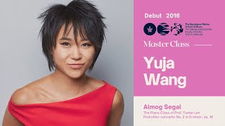 Yuja Wang Piano Master Class Debut  Almog Segal [upl. by Nahshu650]