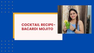 Cocktail Recipe  Bacardi Mojito [upl. by Nylesoy]