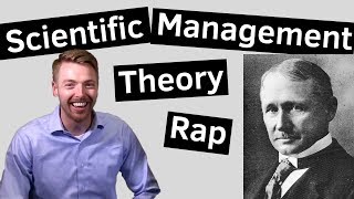 Scientific Management Theory Rap  Frederick Taylor [upl. by Hyrup243]