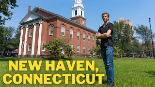 Exploring and Eating in New Haven Connecticut A Nice City [upl. by Ygief682]