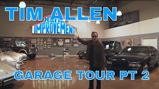 TIM ALLENS CAR COLLECTION TOUR  CELEBRITY GARAGE TOUR PT2 [upl. by Jose]