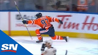 Connor McDavid Puts Home Tying Goal With 8 Seconds Left Against Panthers [upl. by Onilegna636]