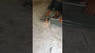 Kitchen chogath repairing welding safetygrills satisfying [upl. by Etty]