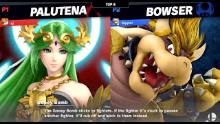 ajsiv Palutena vs Ripper Bowser  KO Fight Night Qualifier 3 [upl. by Stephi]