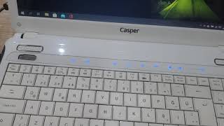 CASPER MB50 MB51 MB55 Touchpad sorunu [upl. by Rouvin]