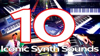 10 Iconic Synthesizer Sounds [upl. by Ralyat]