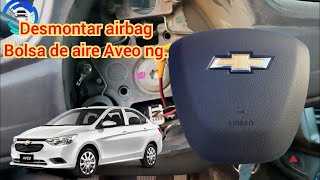 Desmontar airbag conductor Aveo ng [upl. by Munafo]