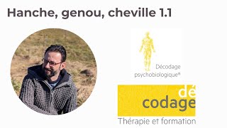 Hanche genou cheville 11  décodage psychobiologique [upl. by Catton]