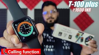 T100 plus Smartwatch Review  Sasti masti 😊 [upl. by Sesilu]