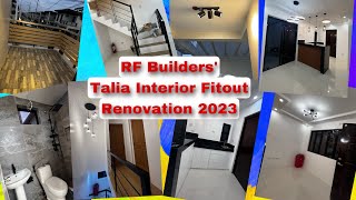 RF Builders  Talia 5225sqm Interior Fitout Renovation Idesia Dasmariñas [upl. by Chapman540]