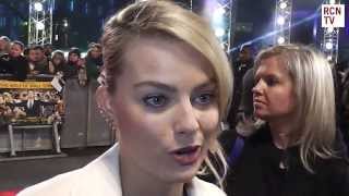 Margot Robbie Interview The Wolf Of Wall Street UK Premiere [upl. by Airtina]