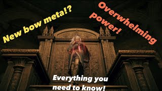 IS THIS BOW BUILD THE NEW META  Elden Ring Build Video [upl. by Ymia88]