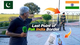 Last Point of Pak India Border  Amin Hafeez At Wagah Border  Discover Pakistan TV [upl. by Lynad]