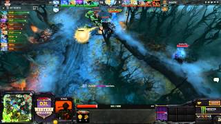 HyperX D2L Western Challenge  EG vs Fnatic game 1 [upl. by Ahdar]