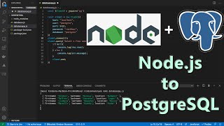 How to Connect Node js to PostgreSQL Database and Fetch data [upl. by Eilra]