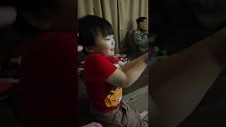 Hes playing with comb mirror [upl. by Rickey]