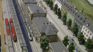 TGV Thalys Duplex EorustarModellbahn N Scale KATO [upl. by Altis]