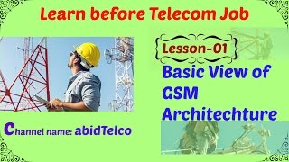 GSM Architecture Basics Lesson 01Bangla [upl. by Irfan]