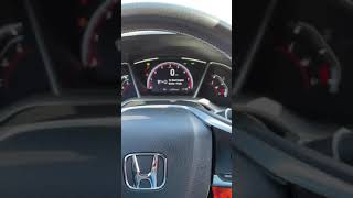 Honda Civic Tire pressure warning [upl. by Ellie]