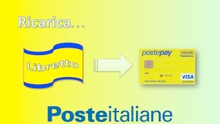 Ricaricare POSTEPAY da LIBRETTO Postale Smart [upl. by Leahcimnoj549]