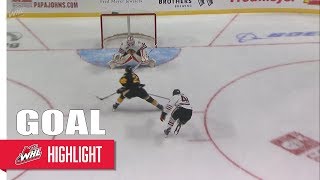 GOAL  Evan Weinger  Jan 21 2018 vs Portland Winterhawks [upl. by Ahsienat]