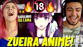 REACT  OLHA O BARULINHO DA CAMA ZUEIRA ANIME  MEMES Barry Arley CASALZINHO [upl. by Wilona]