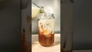 Homemade Iced Milo  The Ultimate Recipe shorts [upl. by Lahcim]