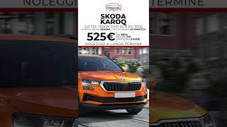 Noleggio Lungo Termine  Skoda Karoq [upl. by Nosbig995]