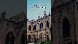 Orientation day at GCU lahoreorientation orientationsession universitystudy [upl. by Madelene]