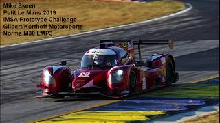 Mike Skeen Racing through the LMP3 field at Petit Le Mans [upl. by Niamreg]