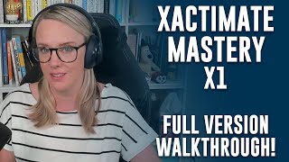 Beginner Xactimate Version X1 Walkthrough with Alena Wilson [upl. by Aevin484]