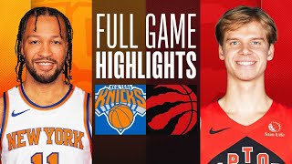 KNICKS at RAPTORS  FULL GAME HIGHLIGHTS  March 27 2024 [upl. by Grimaldi]