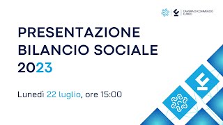 Presentazione bilancio sociale 2023 [upl. by Eleanora752]